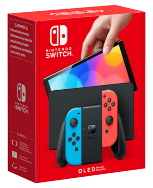 Nintendo Switch OLED Neon Blue / Neon Red