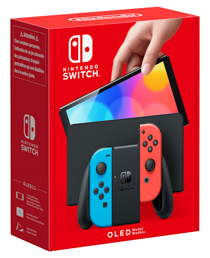 Nintendo Switch OLED Neon Blue / Neon Red