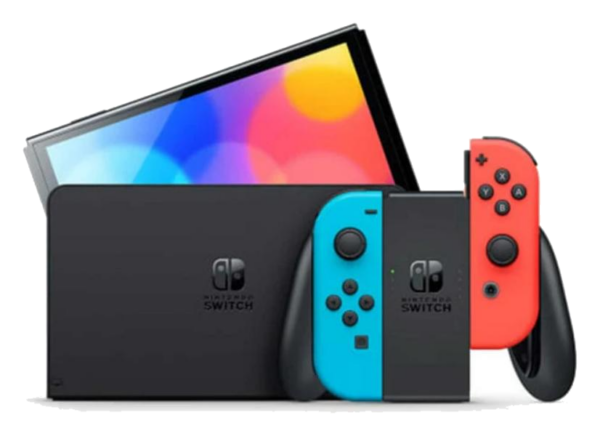 Nintendo Switch OLED Neon Blue / Neon Red