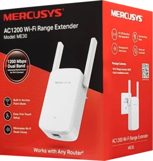 Mercusys AC1200 Wi-Fi Range Extender (ME30) (MERME30)