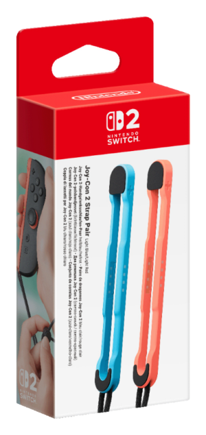 Nintendo Switch 2 Joy-Con 2 Strap (ζεύγος) Light Blue / Light Red