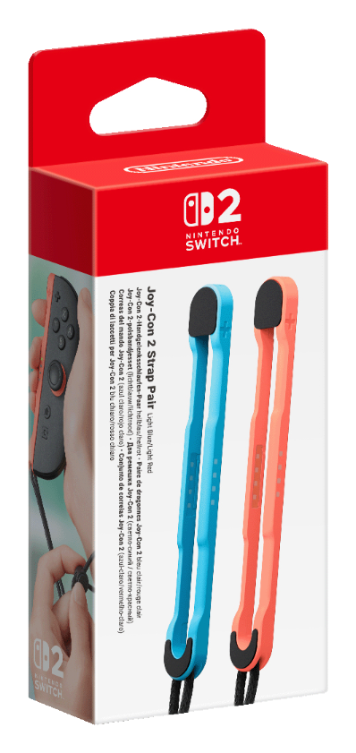 Nintendo Switch 2 Joy-Con 2 Strap (ζεύγος) Light Blue / Light Red